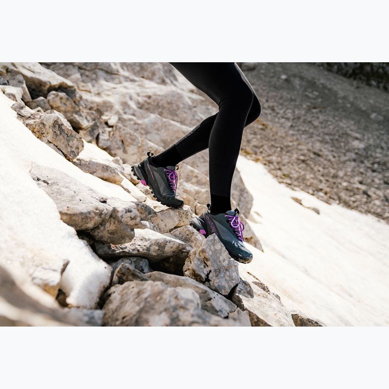 Взуття трекінгове жіноче SCARPA Ribelle Cross 2 Mid GTX dark gray/purple 6