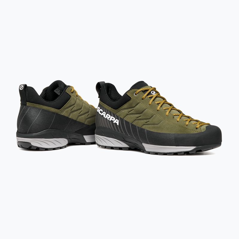 Черевики гірські чоловічі SCARPA Mescalito GTX dark olive/gray 4