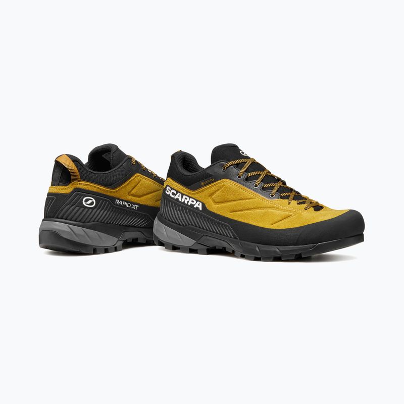 Черевики гірські чоловічі SCARPA Rapid XT GTX sulphur/caramel 4