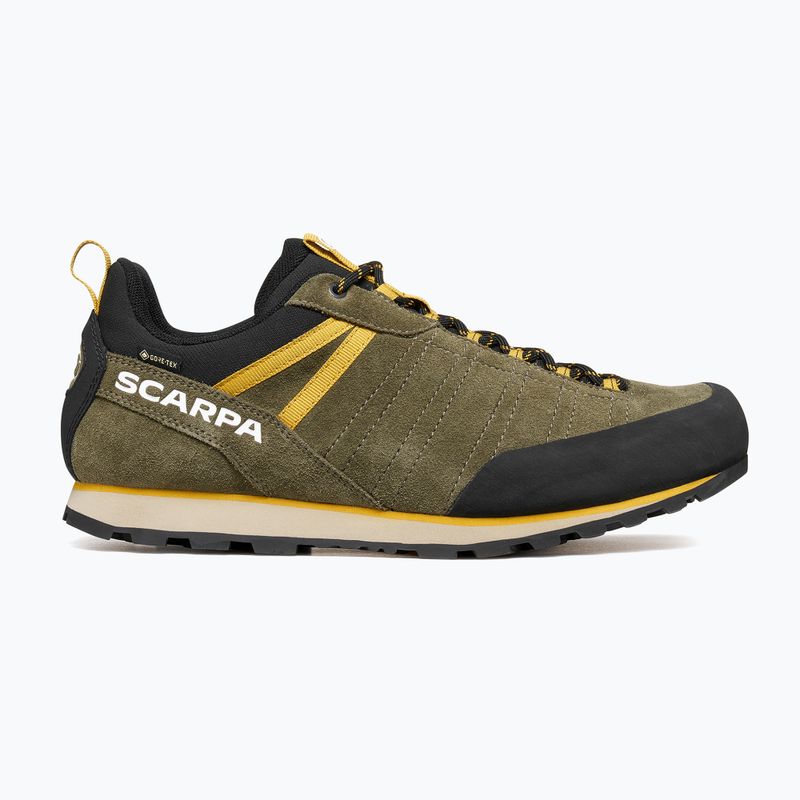 Взуття трекінгове чоловіче SCARPA Crux 2 GTX kalamata/lemon curry 2