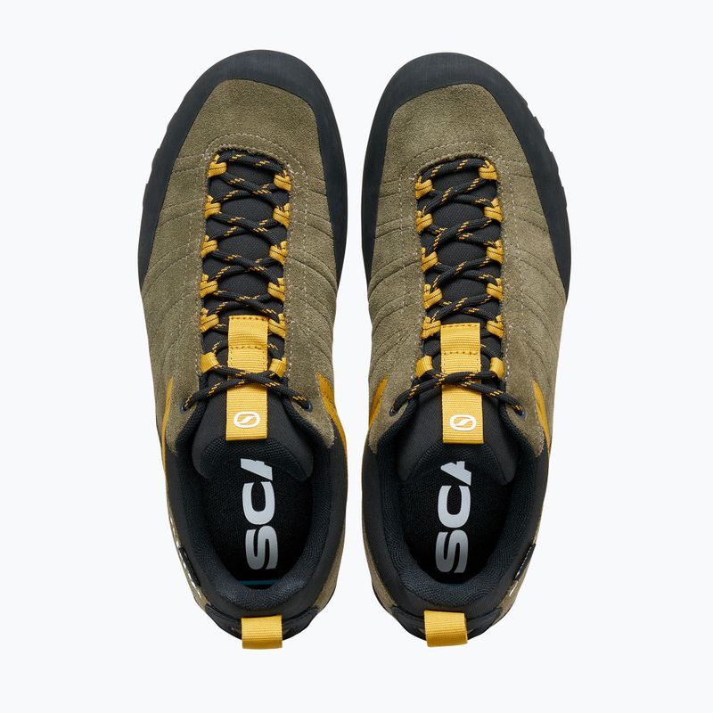 Взуття трекінгове чоловіче SCARPA Crux 2 GTX kalamata/lemon curry 5