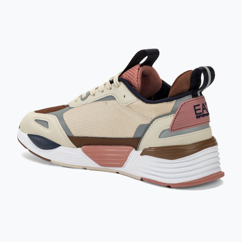 Кросівки EA7 Emporio Armani Ace Runner rainy day/black iris/ emperador/terracotta 3