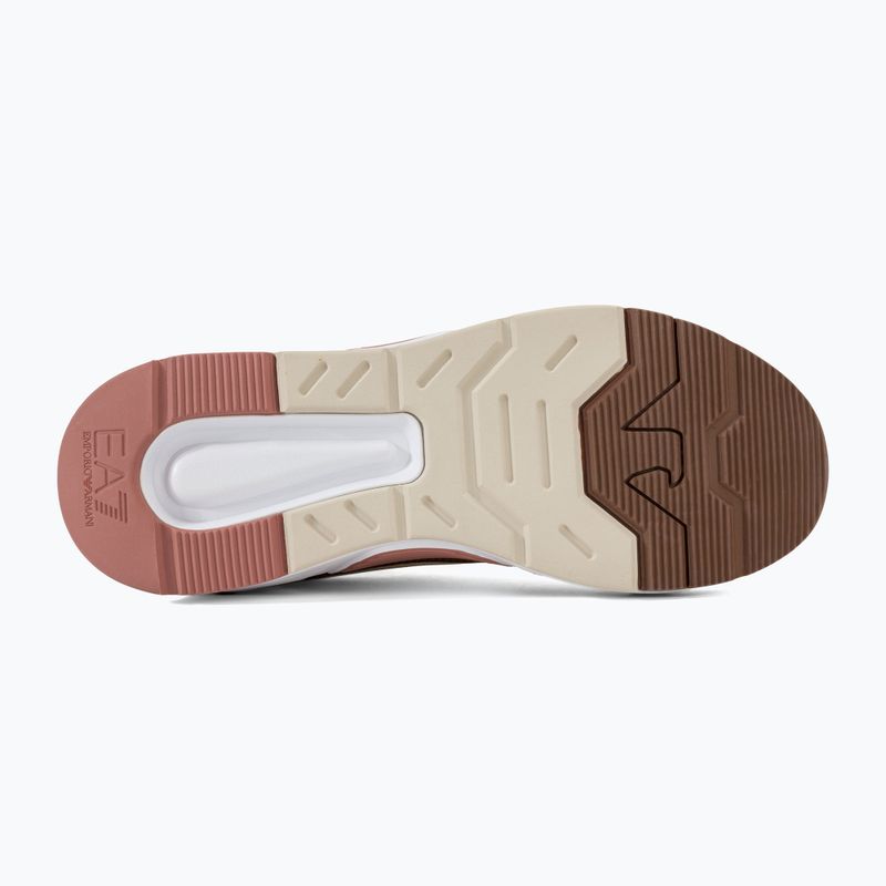 Кросівки EA7 Emporio Armani Ace Runner rainy day/black iris/ emperador/terracotta 4