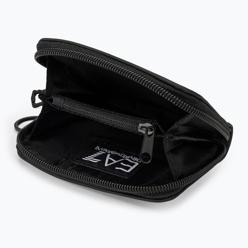 EA7 Гаманець на блискавці Emporio Armani Train Zip Around чорний/цикламен 4