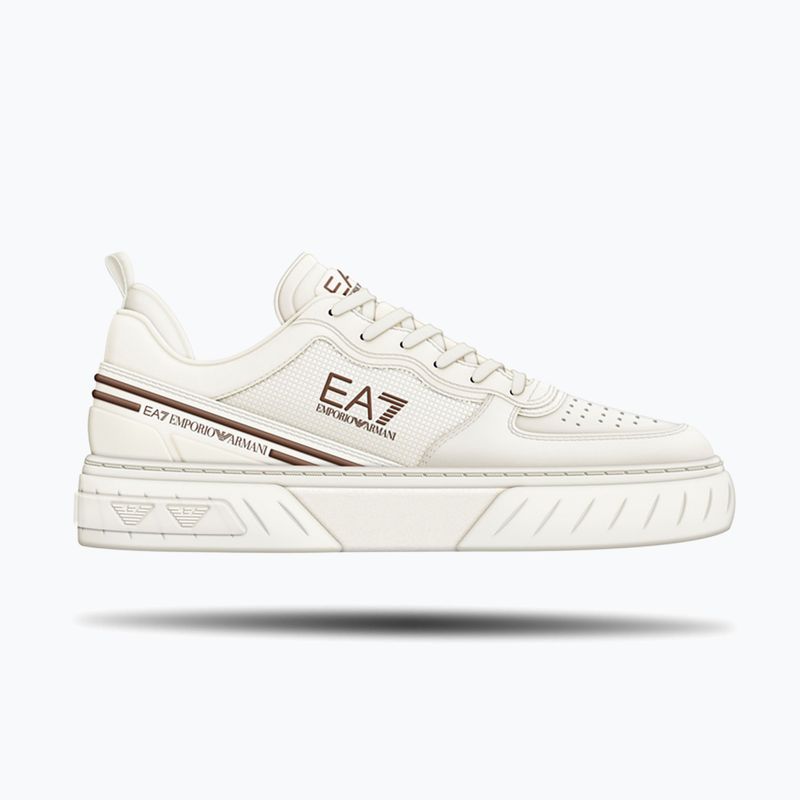 Кросівки EA7 Emporio Armani Summer Court triple off white/tan 8