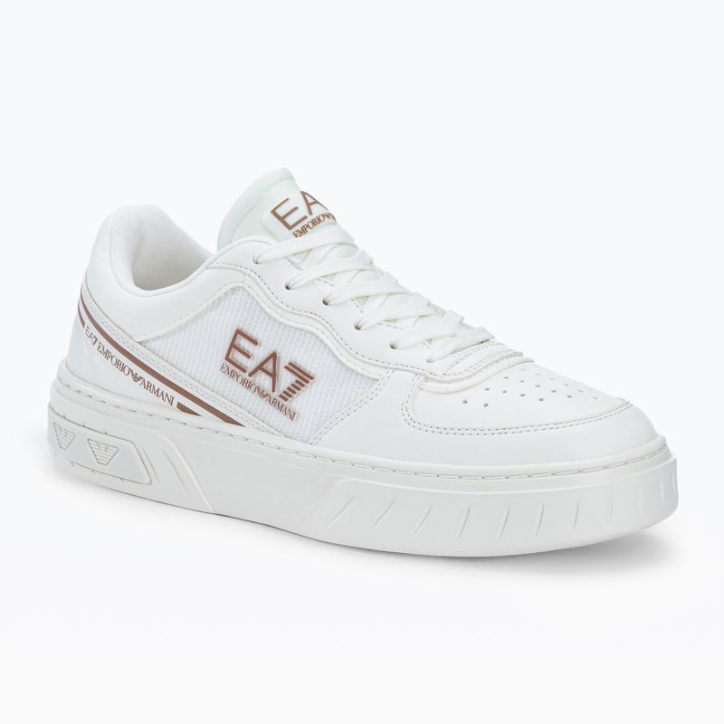 Кросівки EA7 Emporio Armani Summer Court triple off white/tan