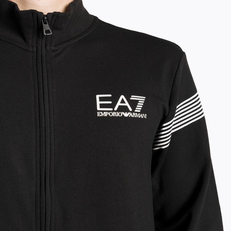 Чоловічий світшот EA7 Emporio Armani Train 7 Lines Coft чорний 3