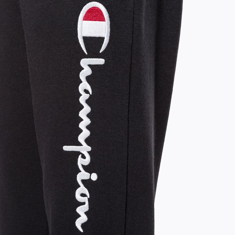 Дитячі штани Champion Legacy Rib Cuff дитячі чорні 3