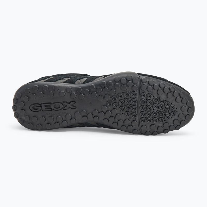 Чоловічі туфлі Geox Snake чорні 4