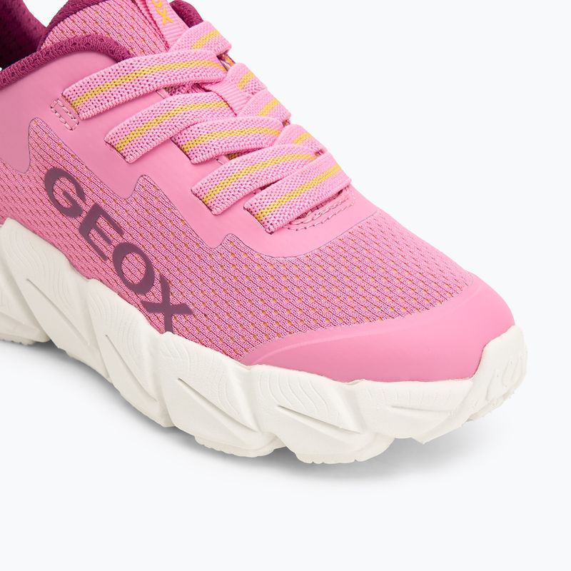 Кросівки дитячі Geox Flexyper Fast pink/yellow 7