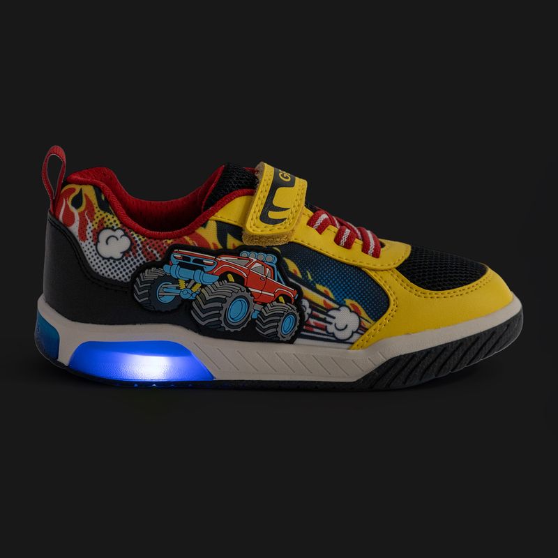 Кросівки дитячі Geox Inek yellow/red 8