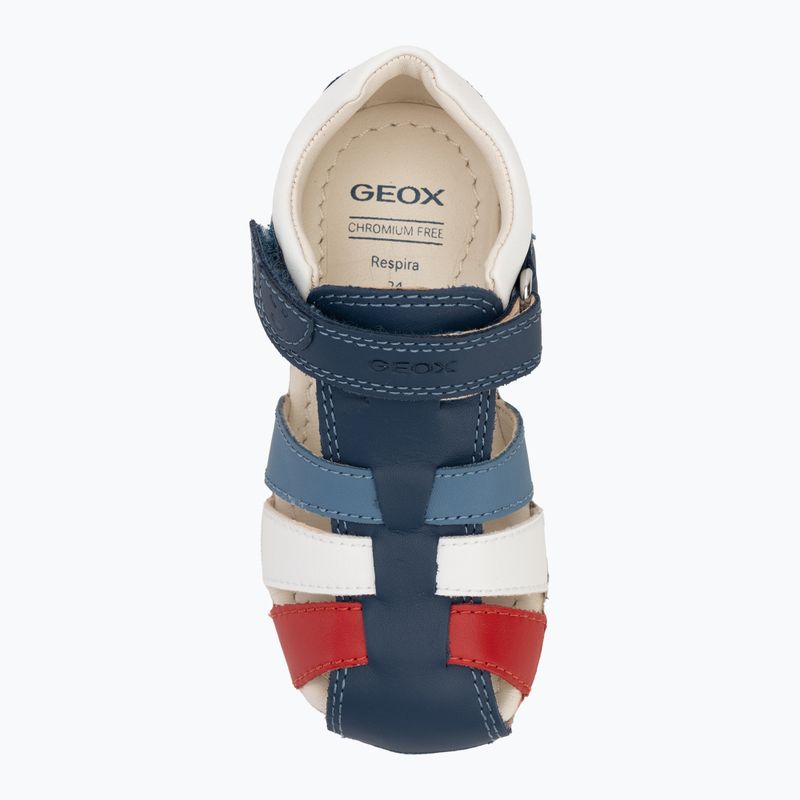 Сандалі дитячі Geox Macchia avio/white 5