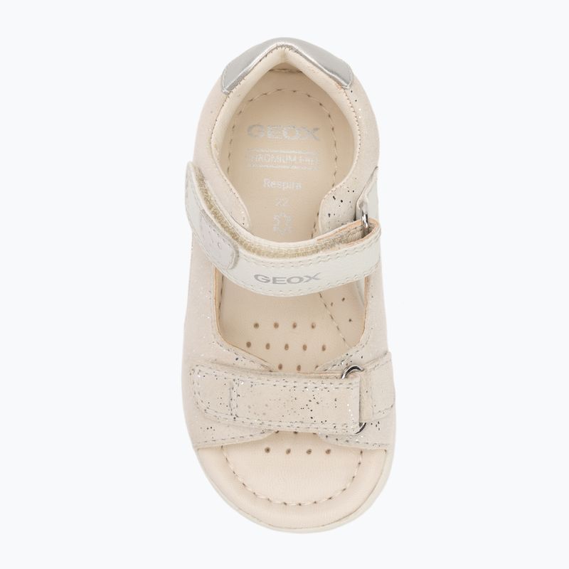 Сандалі дитячі Geox Macchia white/silver 5