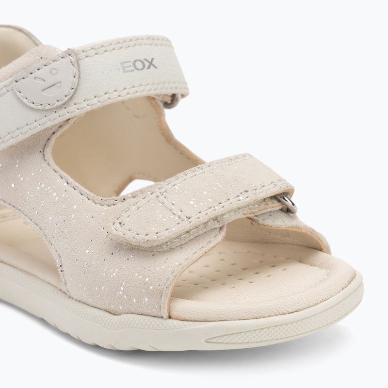 Сандалі дитячі Geox Macchia white/silver 7