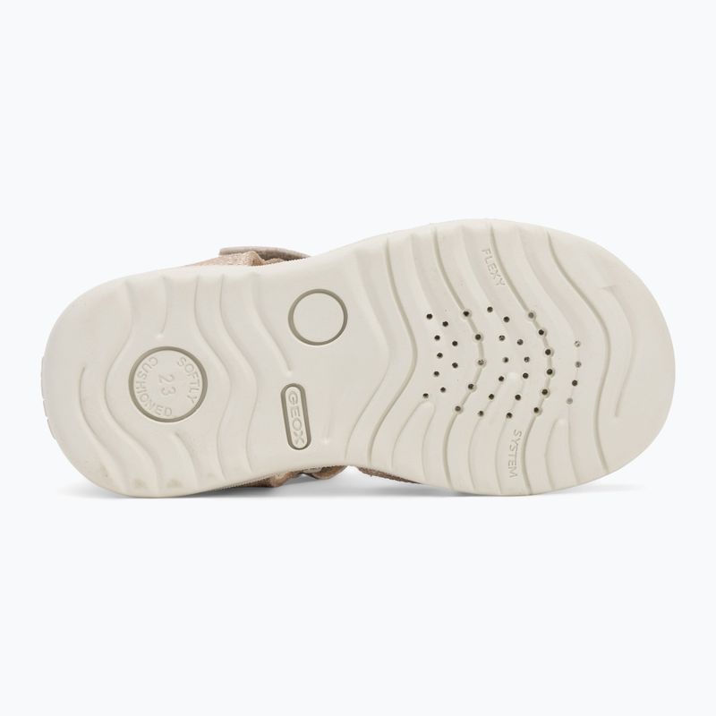 Сандалі дитячі Geox Macchia white/gold 4