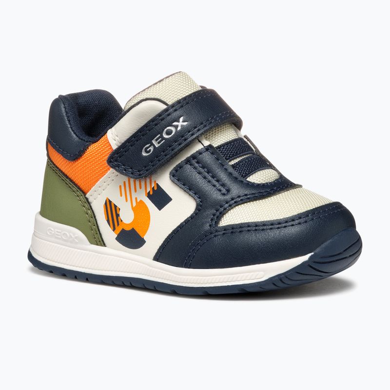 Кросівки дитячі Geox Rishon navy/light orange 8