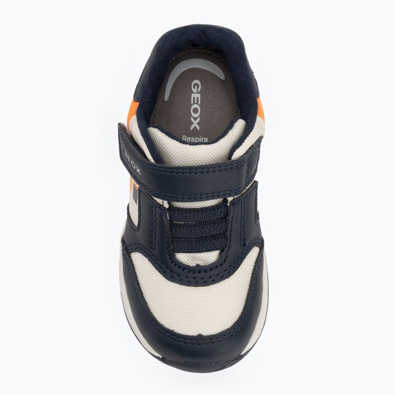 Кросівки дитячі Geox Rishon navy/light orange 5