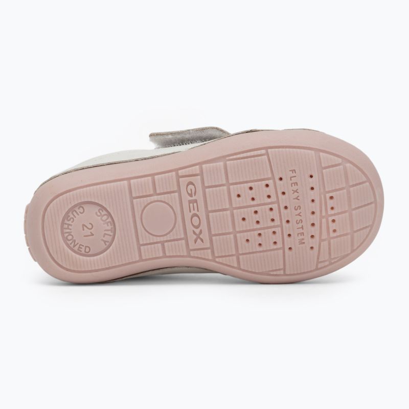 Кросівки дитячі Geox Tutim white/rose 4