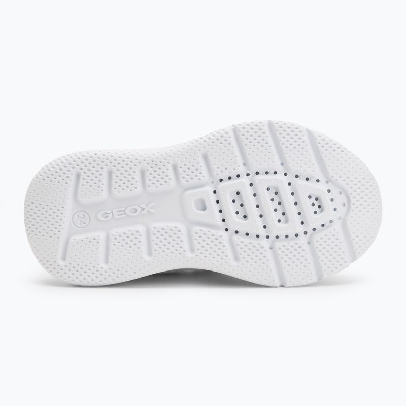 Кросівки дитячі Geox Sprintye white/silver 4