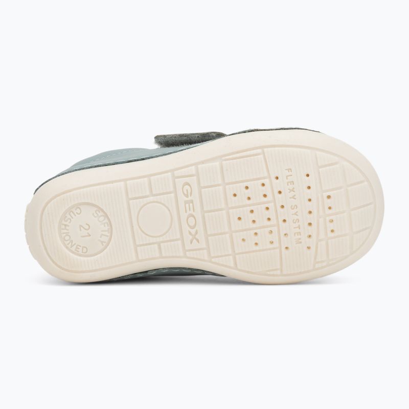 Кросівки дитячі Geox Tutim sage/ochre yellow 4