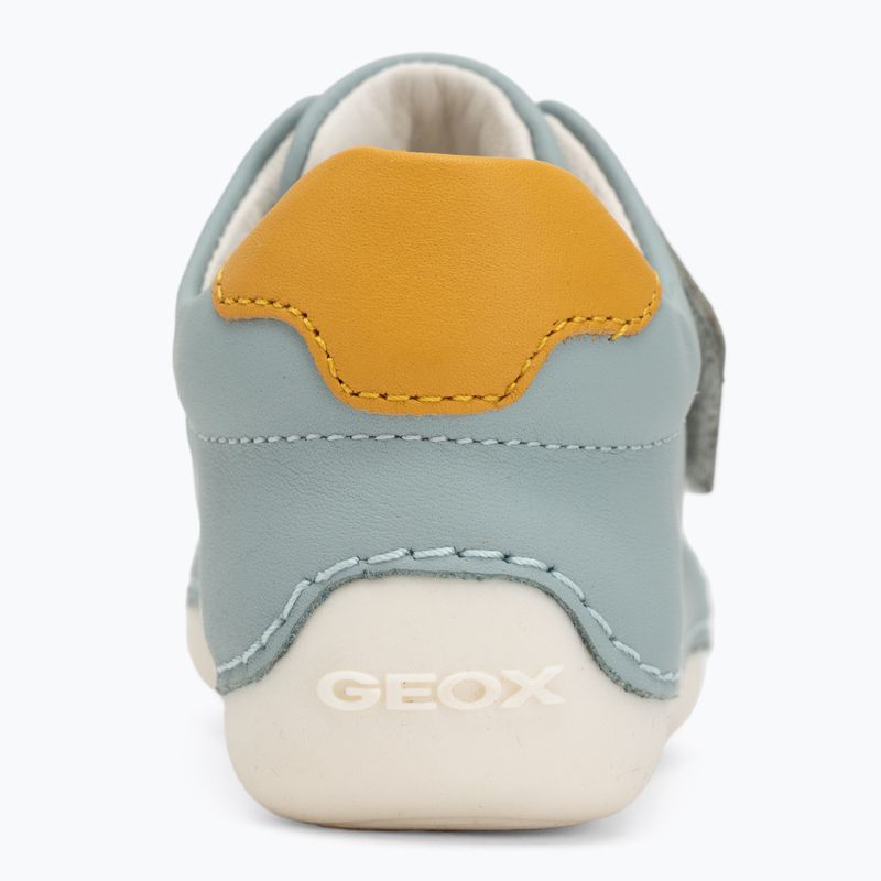 Кросівки дитячі Geox Tutim sage/ochre yellow 6