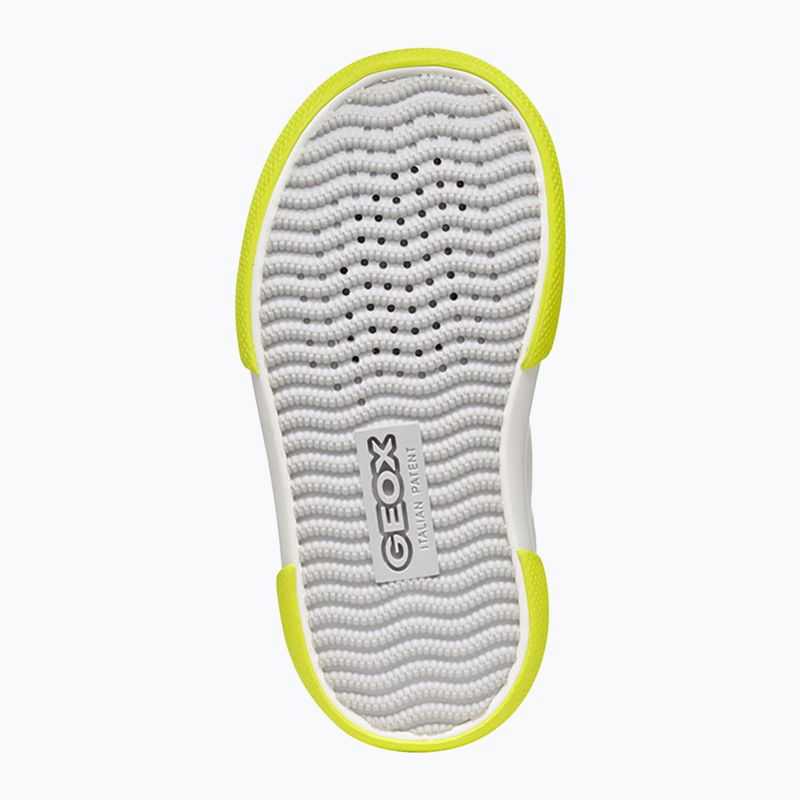 Кросівки дитячі Geox Gisli white/fluo green 13