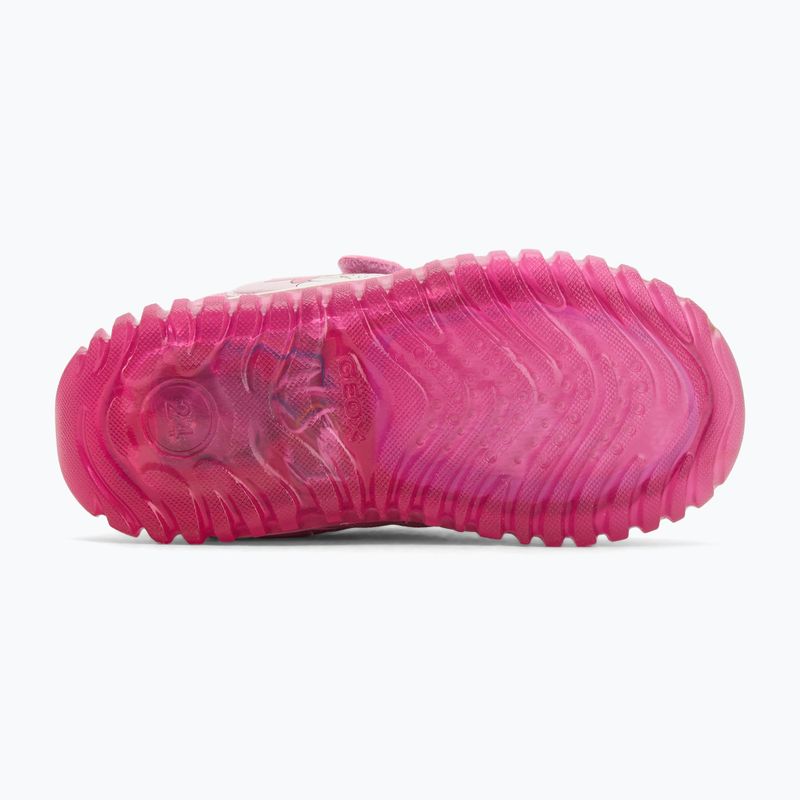 Кросівки дитячі Geox Lightyloo dark pink 4