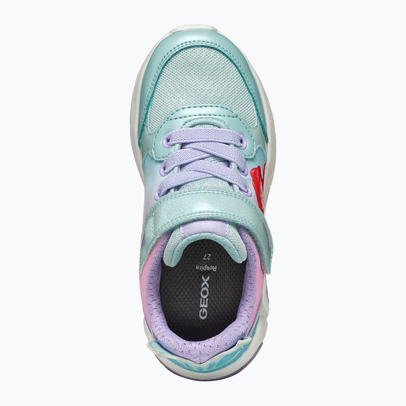 Кросівки дитячі Geox Fadinlight sea green/lilac 14