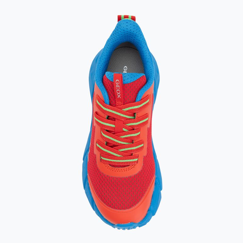 Кросівки підліткові Geox Flexyper Fast red/light blue 5