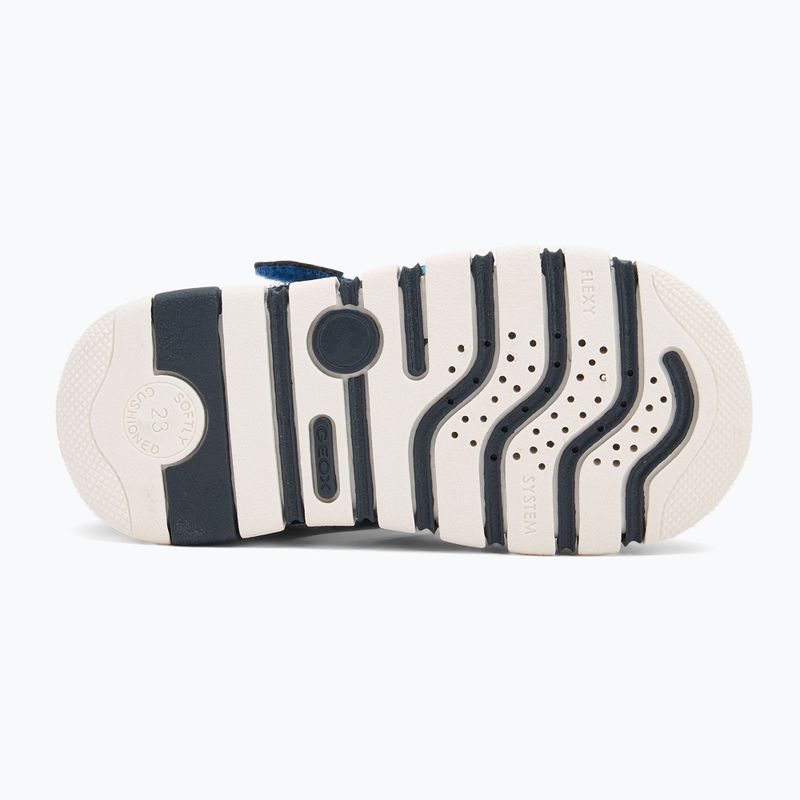 Сандалі дитячі Geox Iupidoo navy/fluo yellow 4