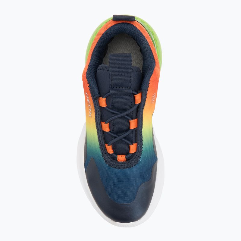 Кросівки дитячі Geox Activart Illuminus navy/lime 5