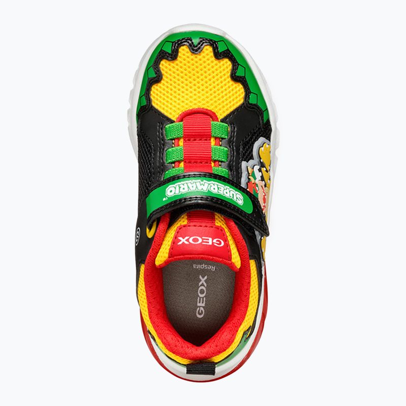 Кросівки дитячі Geox Ciberdron green/dark red 8
