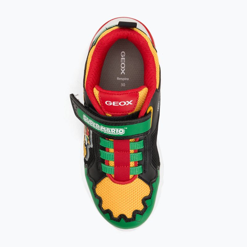 Кросівки дитячі Geox Ciberdron green/dark red 5