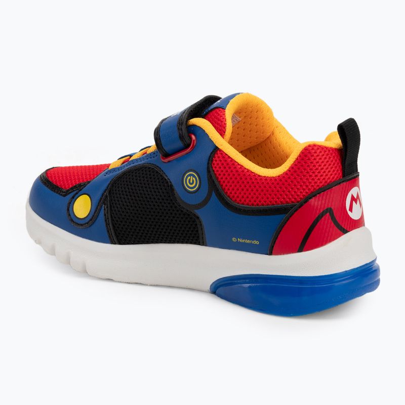 Кросівки дитячі Geox Ciberdron royal/red 3