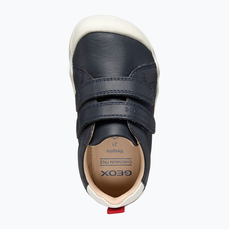 Черевики barefoot дитячі Geox Steppieup navy/red 7