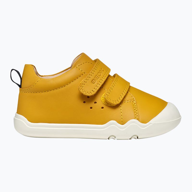 Черевики barefoot дитячі Geox Steppieup ochre yellow/navy 2