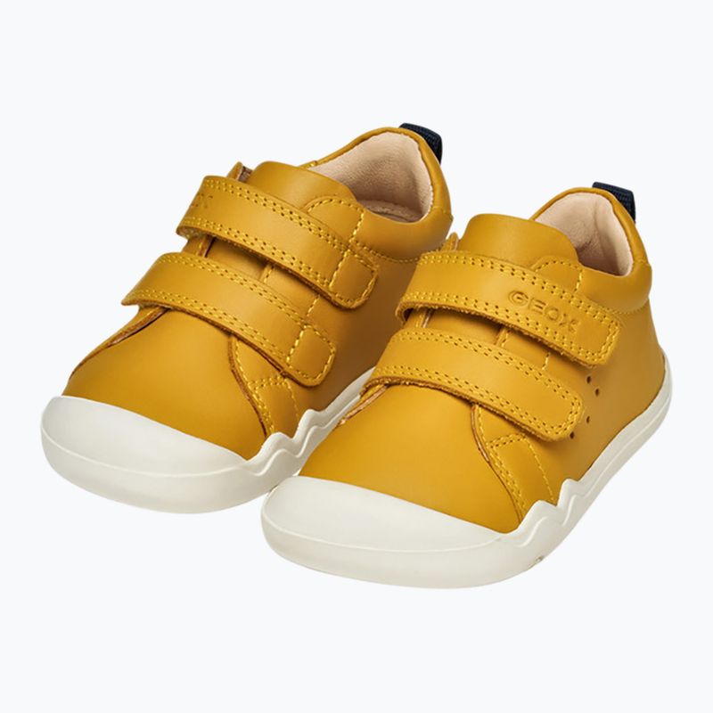 Черевики barefoot дитячі Geox Steppieup ochre yellow/navy 8