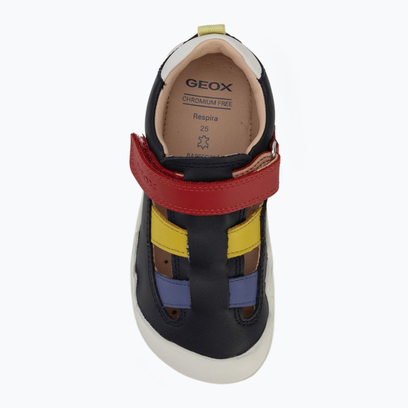 Взуття барефоот дитяче Geox Steppieup navy/multicolor 4