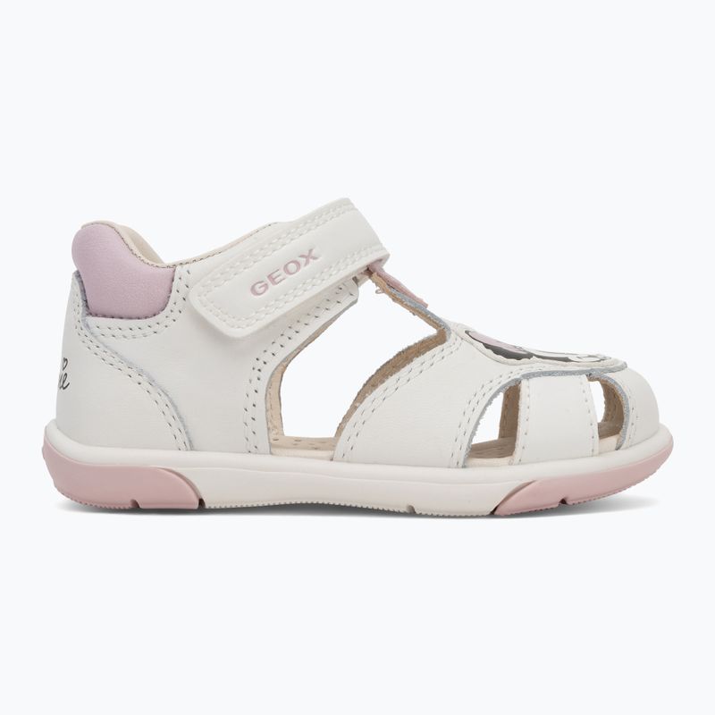 Сандалі дитячі Geox Zapito white/pink 2