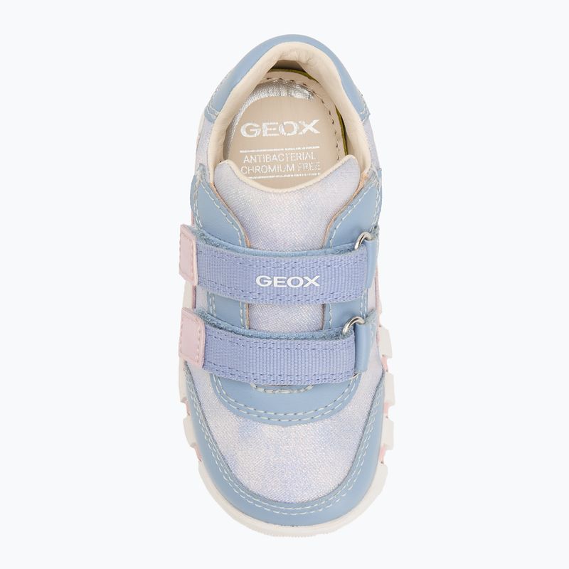 Кросівки дитячі Geox Iupidoo light avio/pink 5