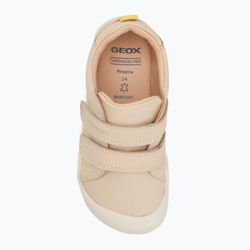 Черевики barefoot дитячі Geox Steppieup light ivory 5