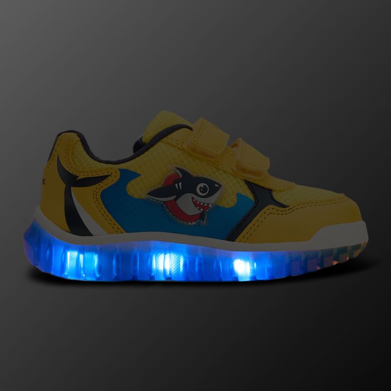 Кросівки дитячі Geox Lightyloo yellow/sky 8