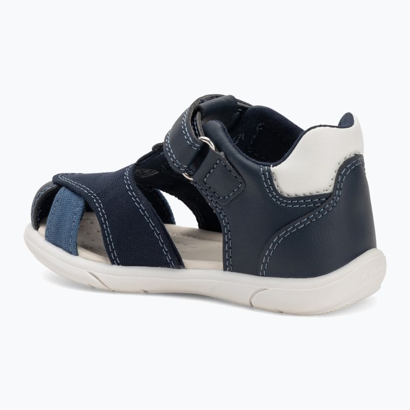 Сандалі дитячі Geox Zapito navy/white 3