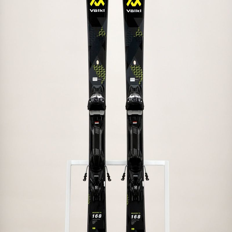 Лижі гірські чоловічі Völkl Deacon 75 + VMotion3 чорні 122171/6562U1 12