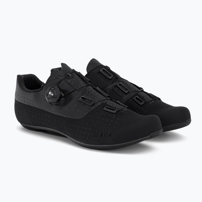 Кросівки велосипедні шосе чоловічі Fizik Tempo Overcurve R4 black/black 4