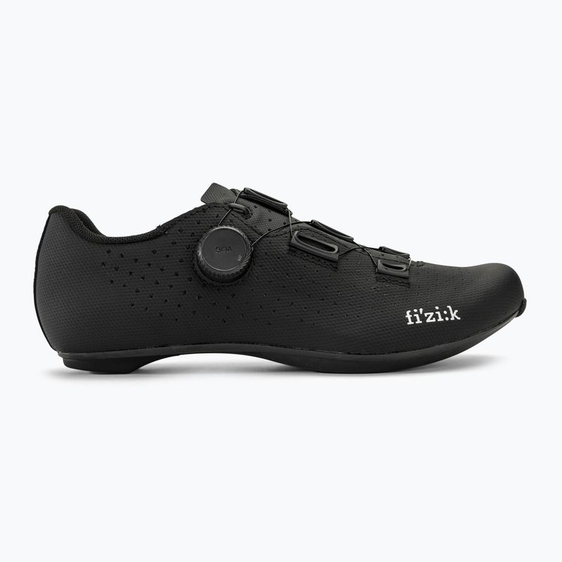 Кросівки велосипедні шосе чоловічі Fizik Tempo Decos Carbon black/black 2