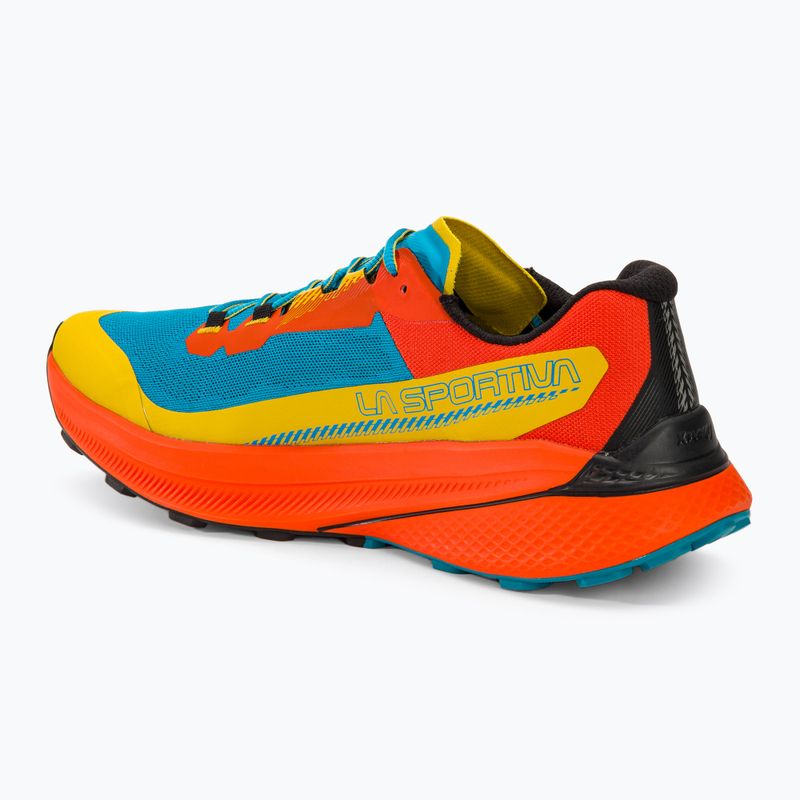 Чоловічі бігові кросівки La Sportiva Prodigio тропічний синій/вишневий помідор 3