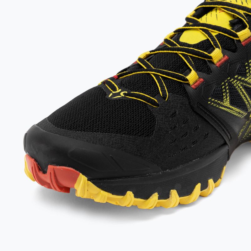Кросівки для бігу чоловічі La Sportiva Bushido III black/yellow 7