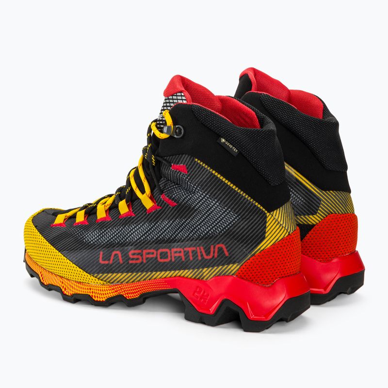 Черевики трекінгові чоловічі La Sportiva Aequilibrium Hike GTX carbon/yellow 3