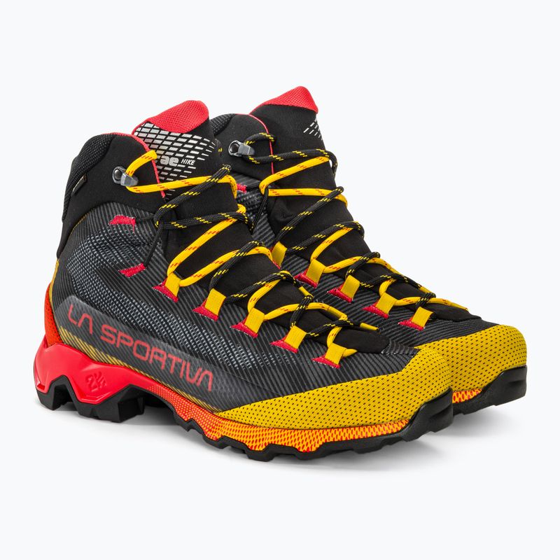 Черевики трекінгові чоловічі La Sportiva Aequilibrium Hike GTX carbon/yellow 4